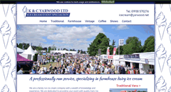 Desktop Screenshot of kandcyarwood.co.uk